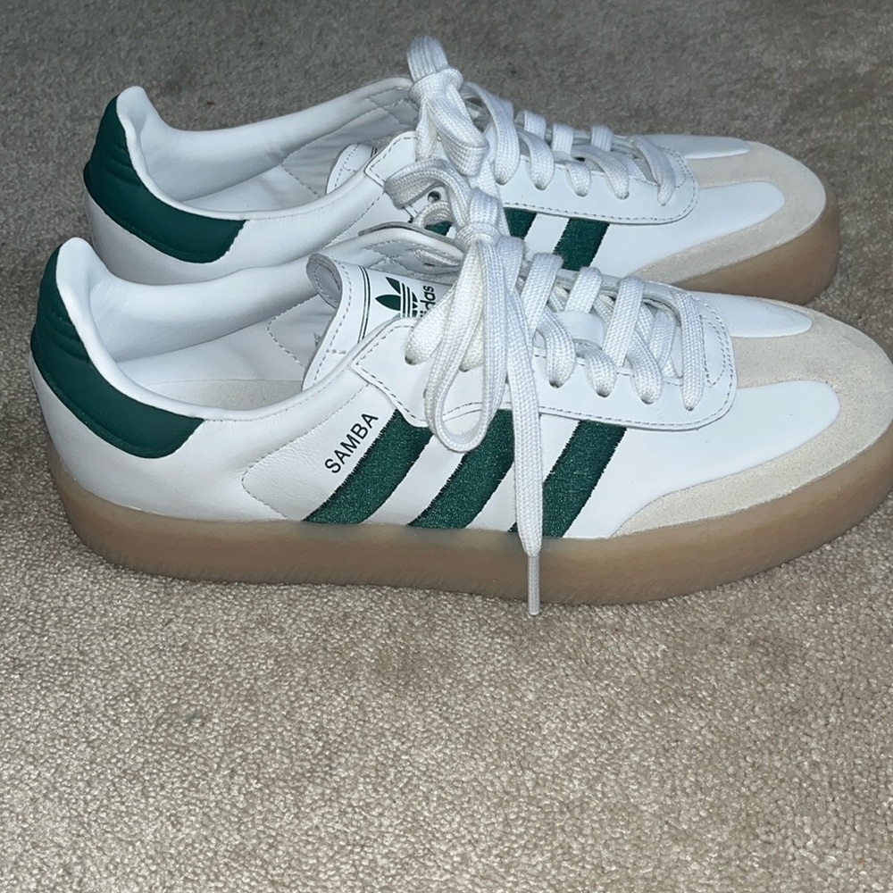 Adidas Samba Green sneakers 8.5